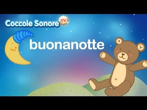 coccole sonore buonanotte